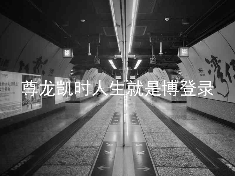 尊龙凯时人生就是博登录